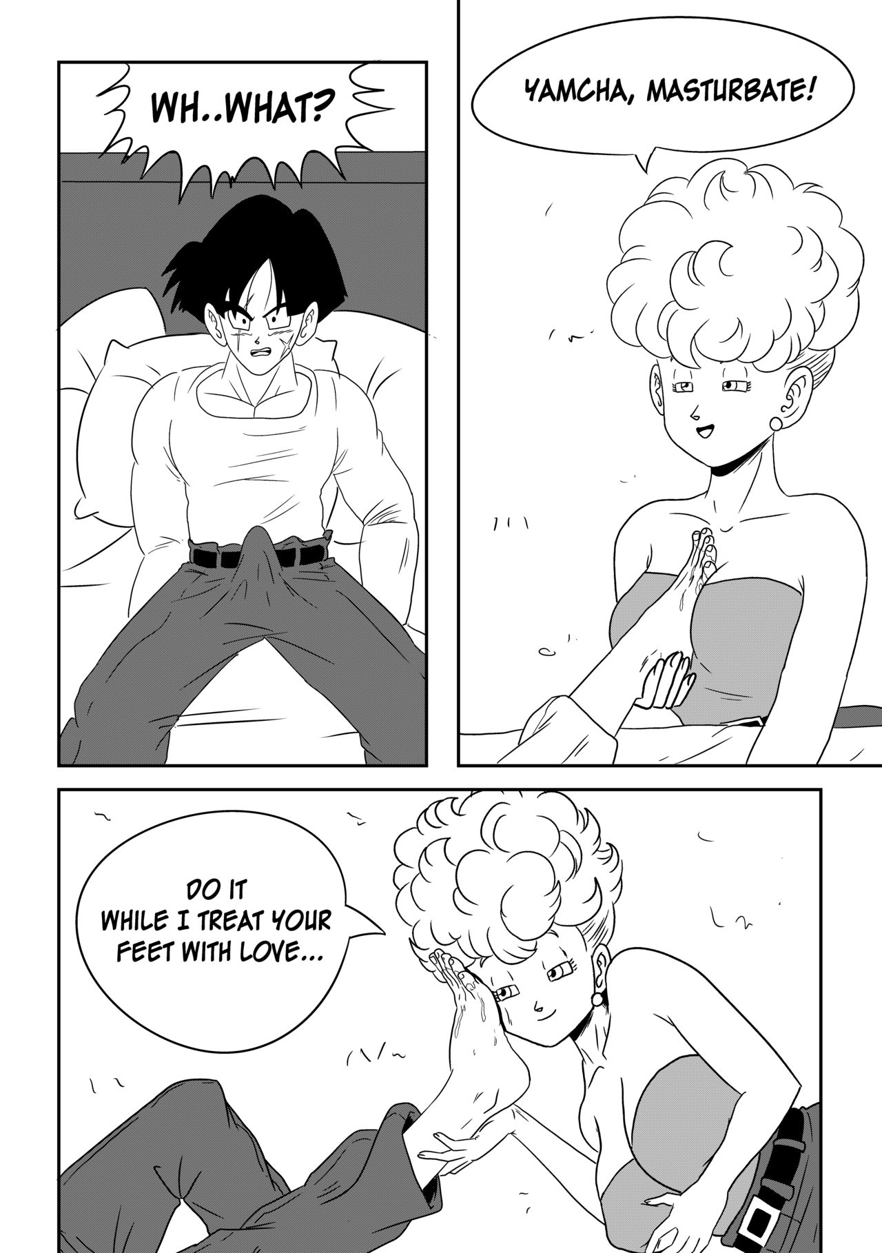 Vegeta - The paradise in his feet page 4 full