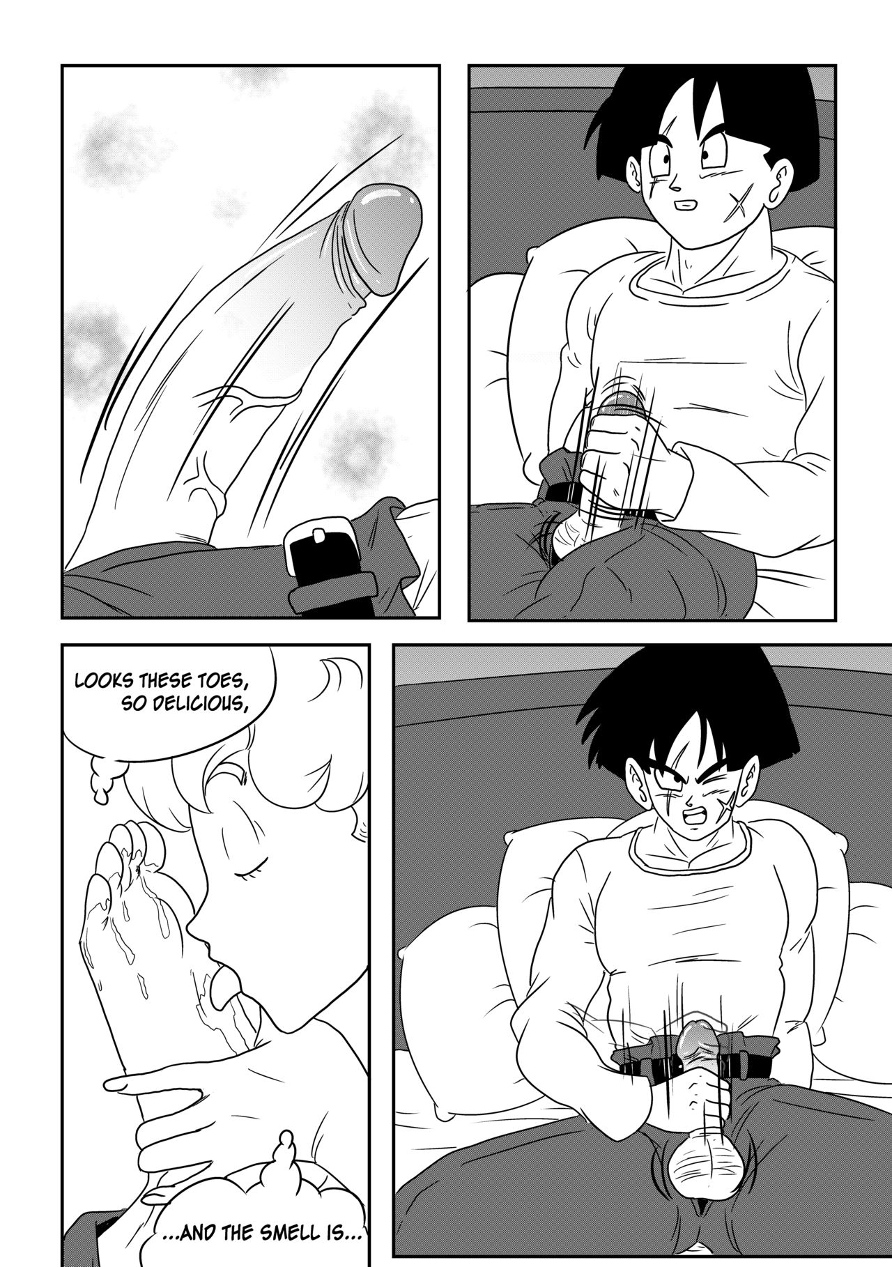 Vegeta - The paradise in his feet page 5 full