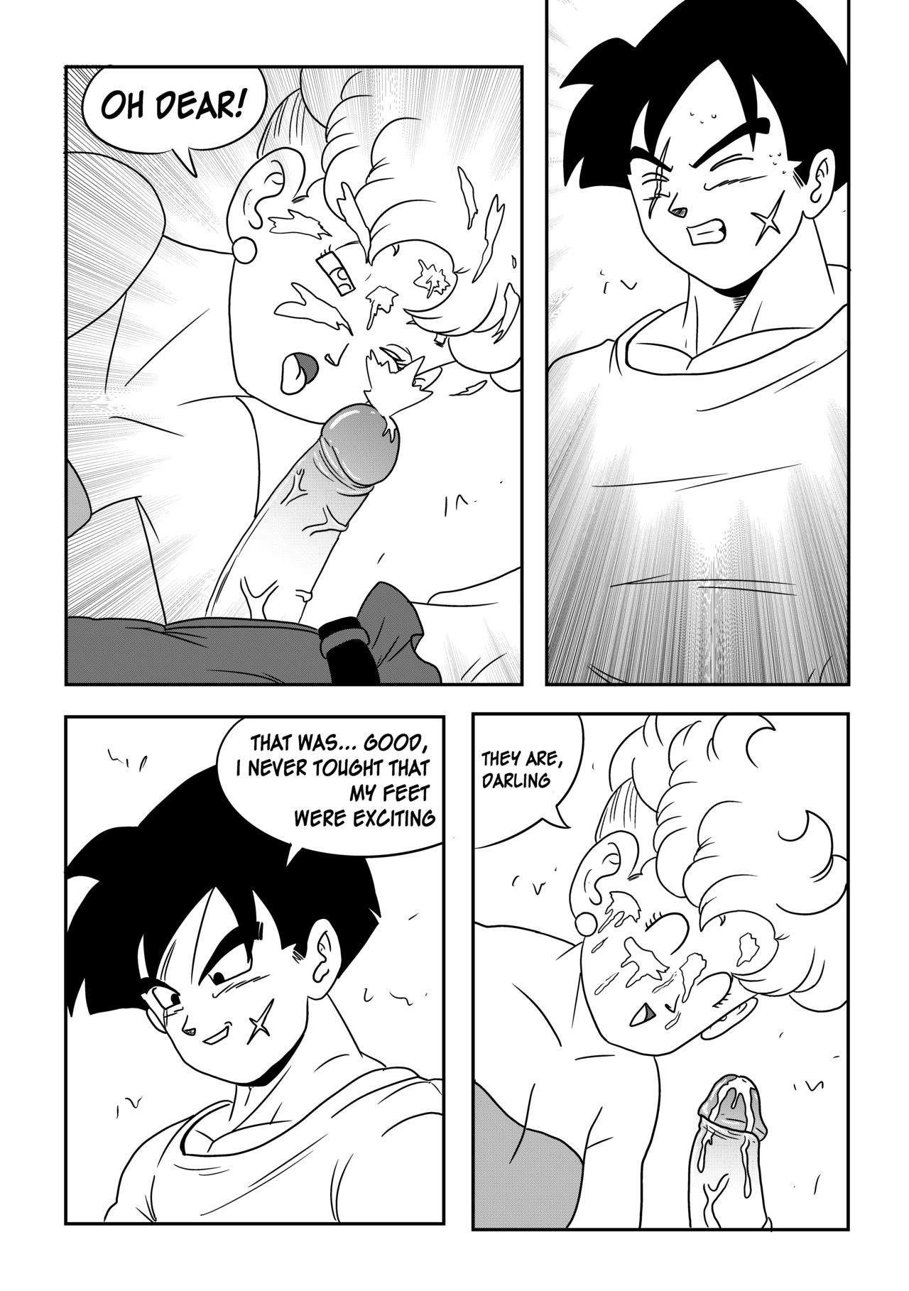 Vegeta - The paradise in his feet page 7 full