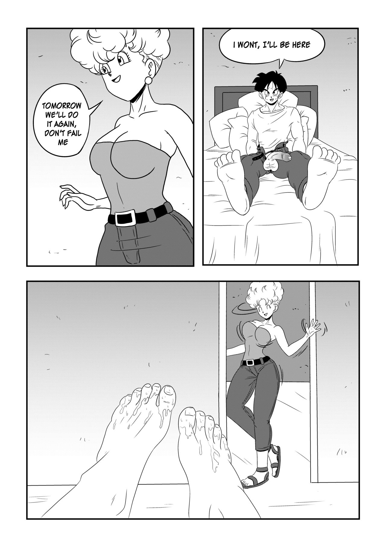 Vegeta - The paradise in his feet page 8 full