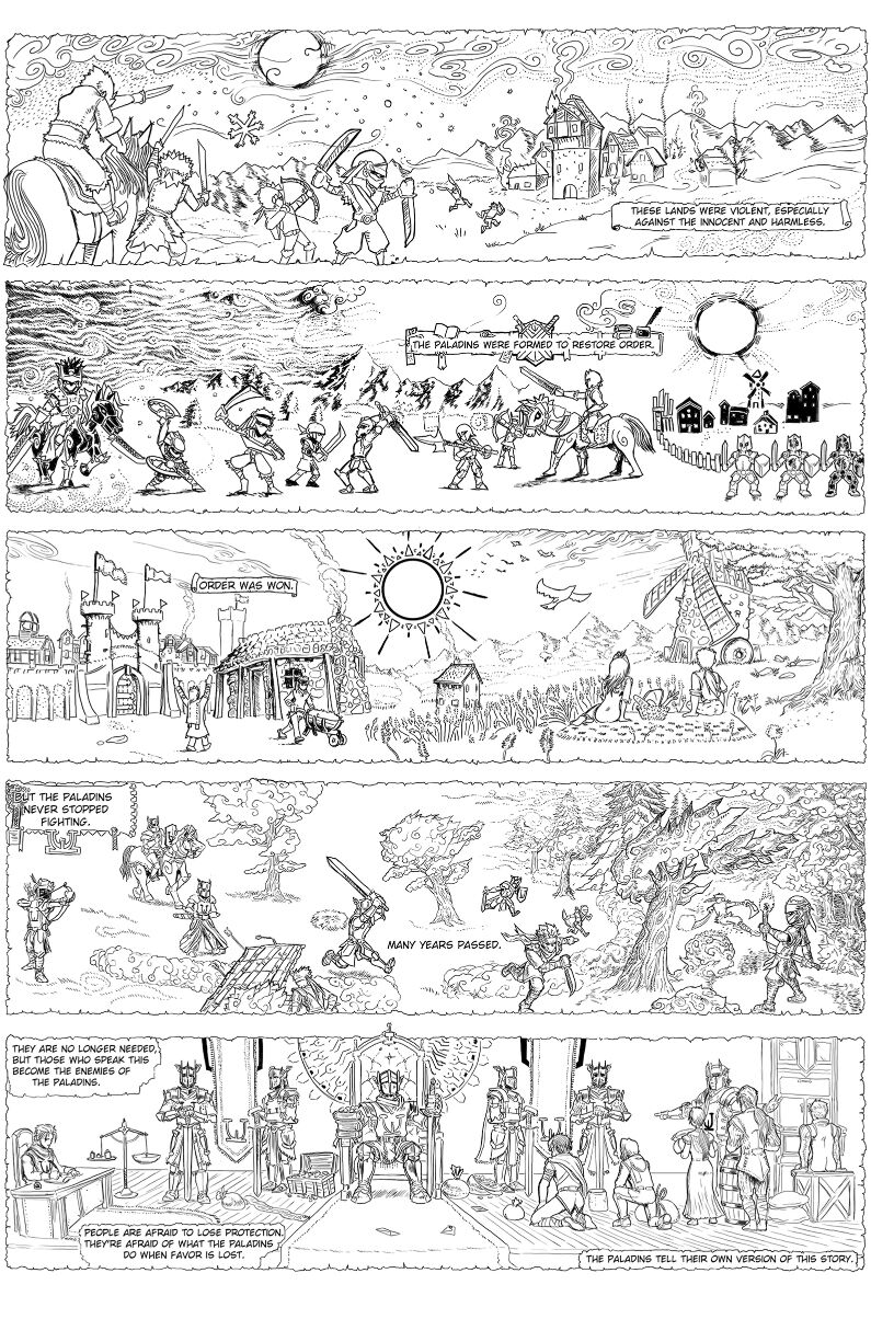 Villains of the Snow Sea chapter 1 &amp; 2 page 3 full