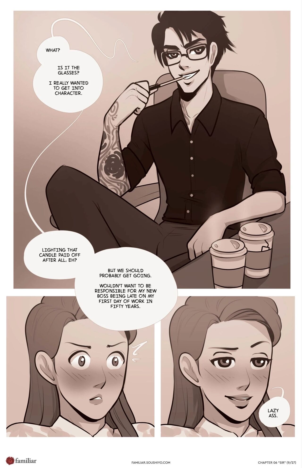 Familiar  - Act 1 - Chapter 06 - Sir - english page 10 full