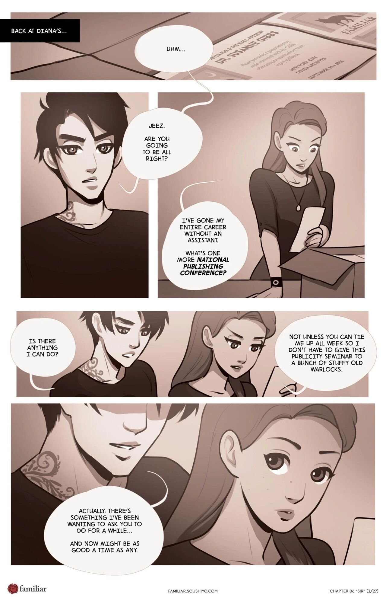 Familiar  - Act 1 - Chapter 06 - Sir - english page 4 full