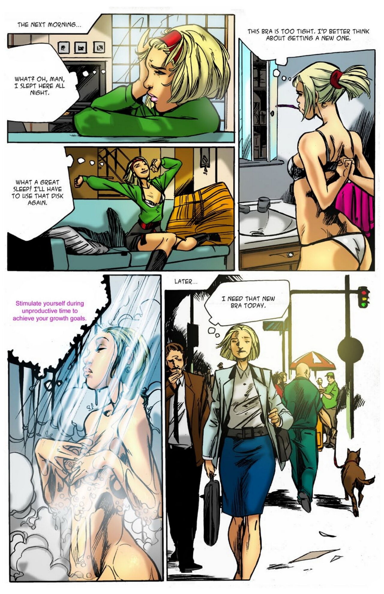 BotComics - Personal Growth page 6 full