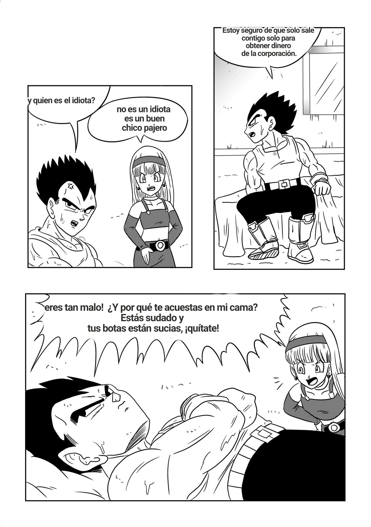 Vegeta: The paradise in his feet  / LA PATAS SANBROSA DE MI PADRE page 7 full