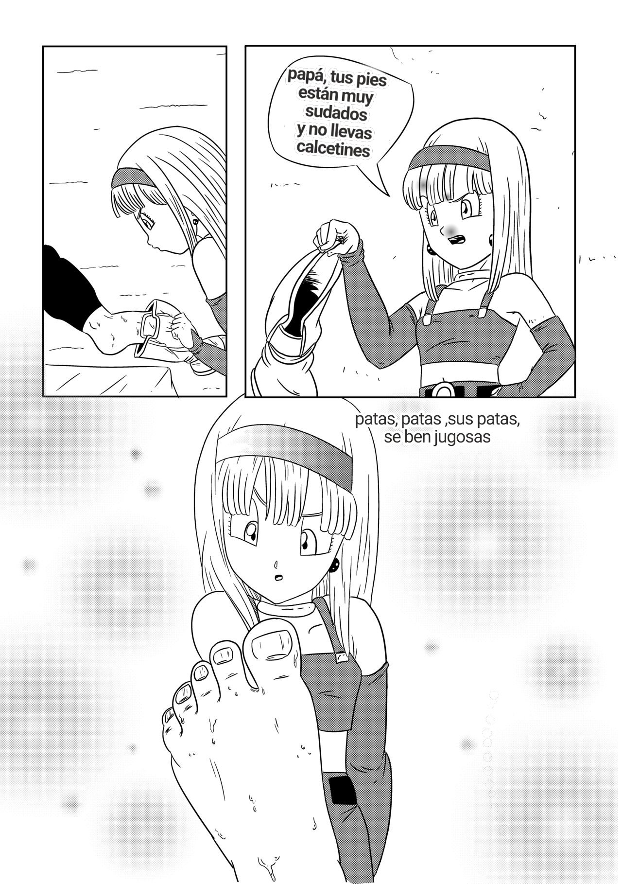 Vegeta: The paradise in his feet  / LA PATAS SANBROSA DE MI PADRE page 8 full