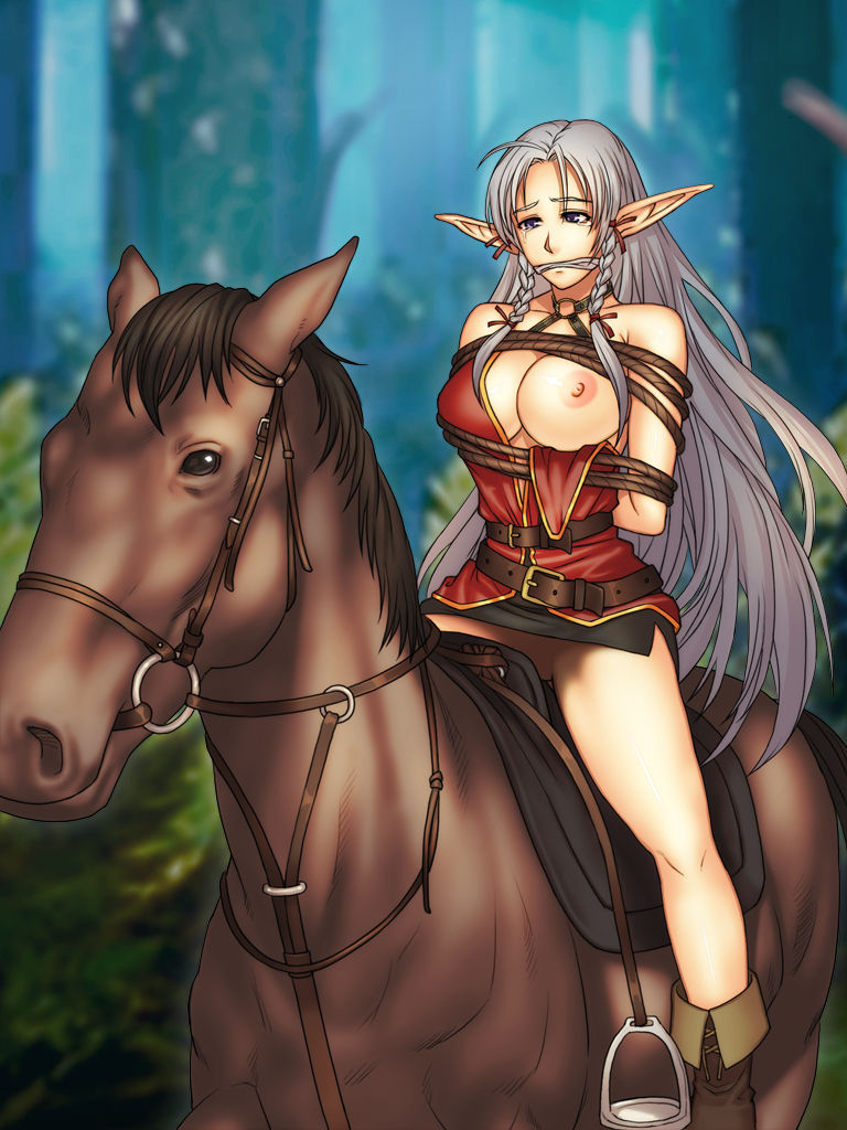 Yokubou Kaiki dai 357 shou - Inbaku Shou kan EROGAME CLASSIC #1 Elf Musume Ma●lene page 8 full