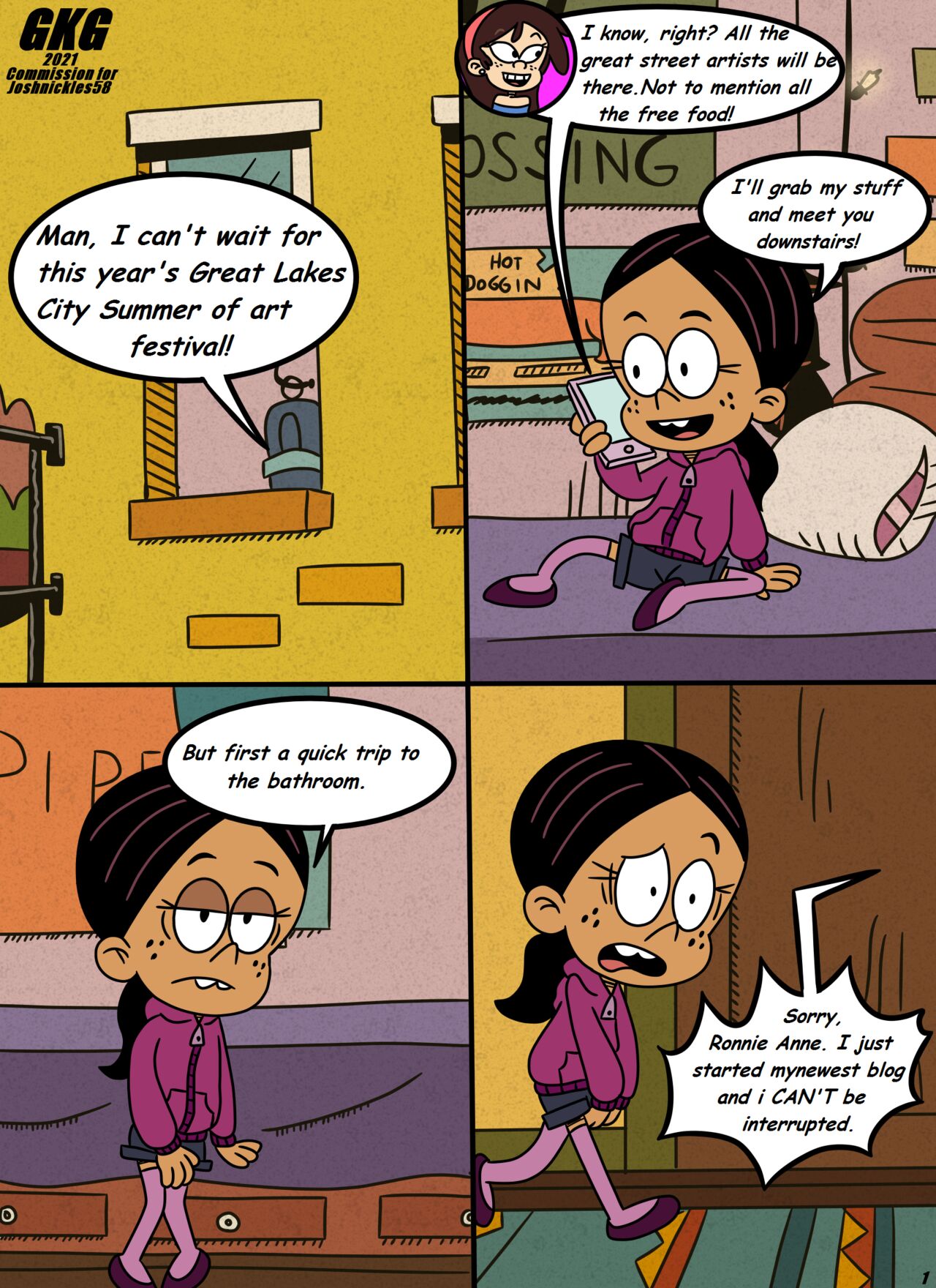 Ronnie Anne and Sid Chang page 1 full