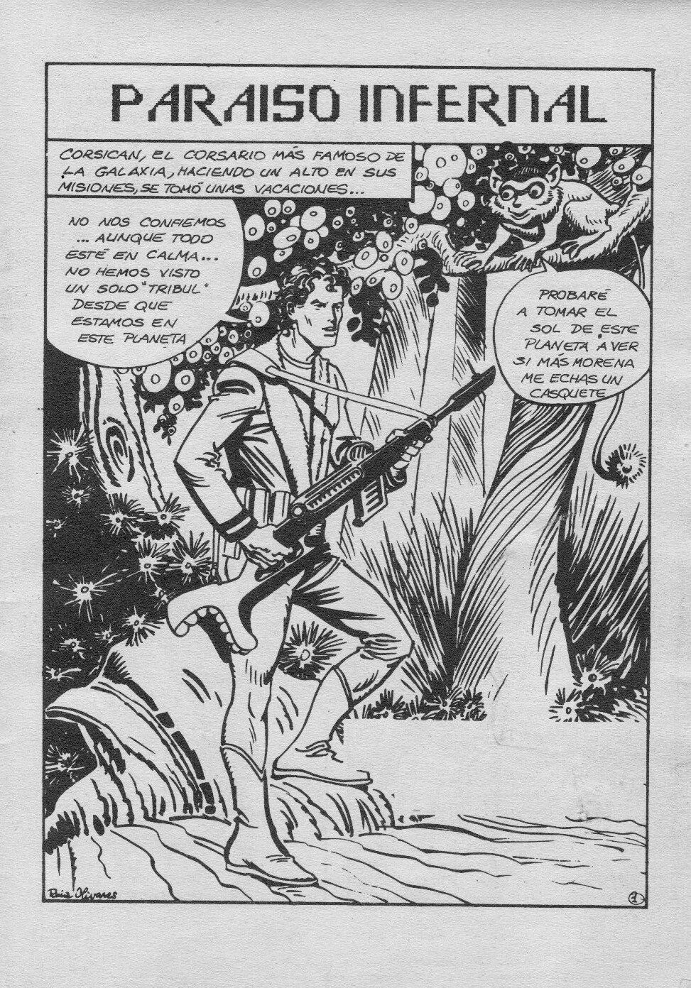 Las Eroticas Aventuras de Corsican Sexpace - N°2 - Paraiso Infernal page 3 full