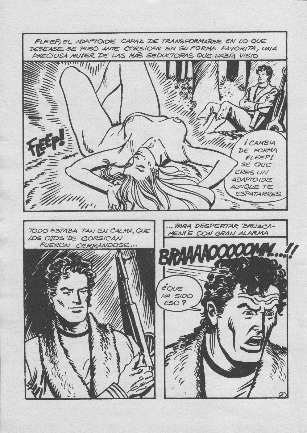 Las Eroticas Aventuras de Corsican Sexpace - N°2 - Paraiso Infernal page 4 full