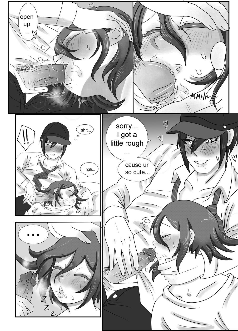 Sleep Over  - Danganronpa Dj page 8 full