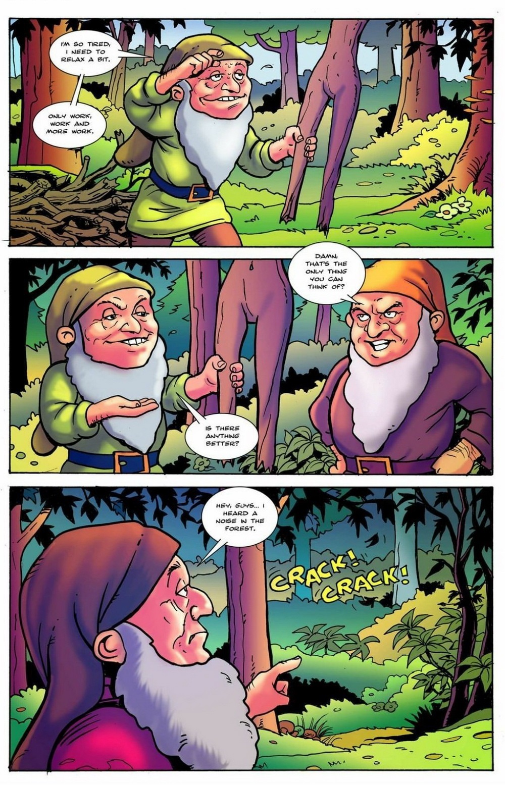 BotComics - Seven Daring Dwarves page 3 full