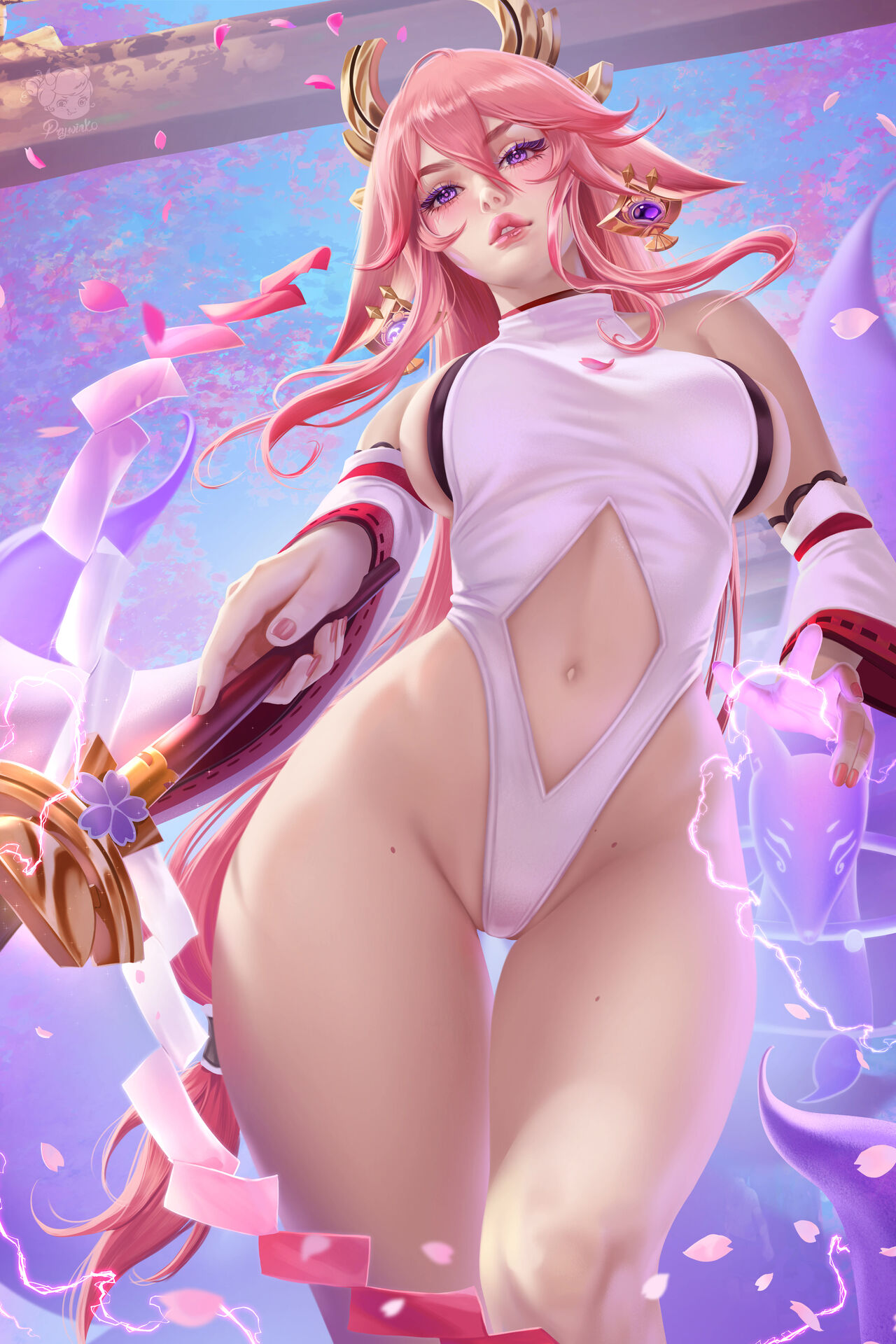 Prywinko Yae Miko uncensored set page 5 full