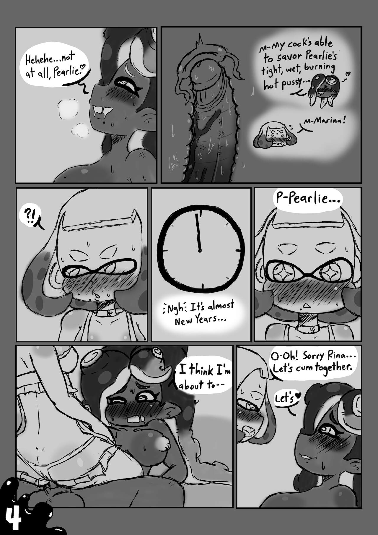New Years Pearlina Comic page 4 full