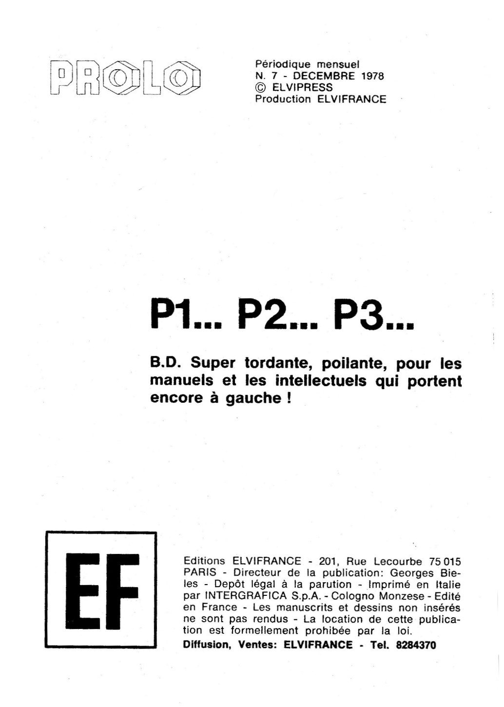 PROLO - Volume 7 - P1... P2... P3... page 4 full