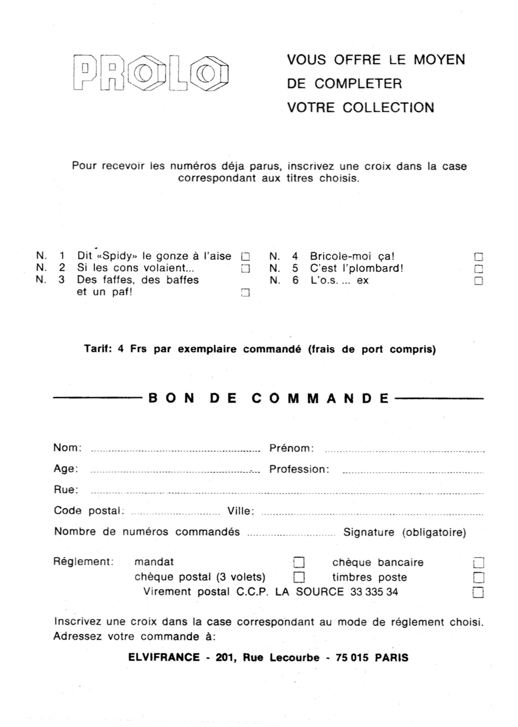 PROLO - Volume 7 - P1... P2... P3... page 5 full