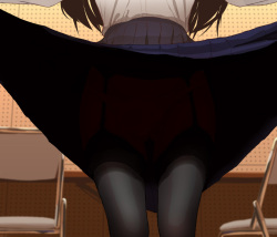 Inside of skirt...