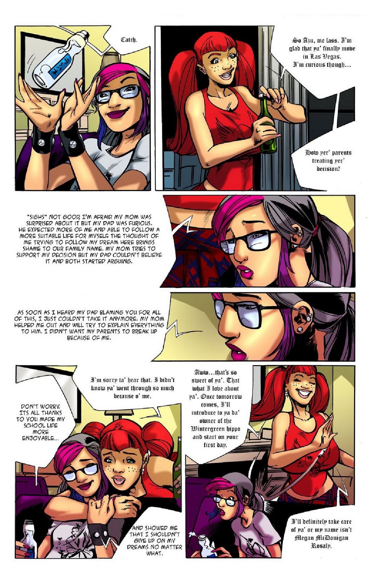 BotComics - Changing and growing in Las Vegas page 6 full