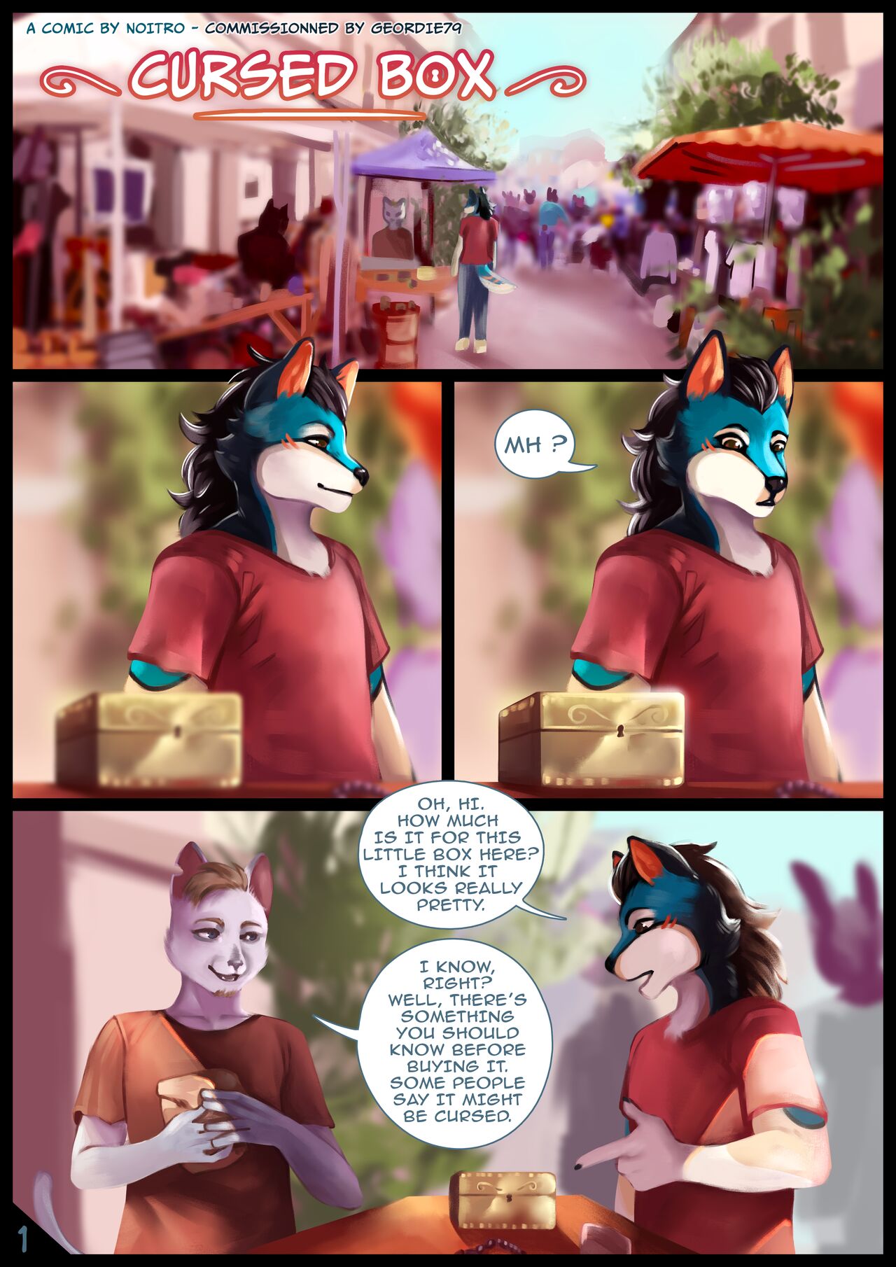 Cursed Box page 1 full