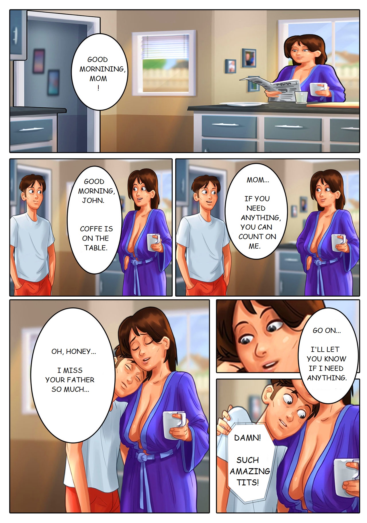 Summertime Saga -- Homem de Casa page 3 full