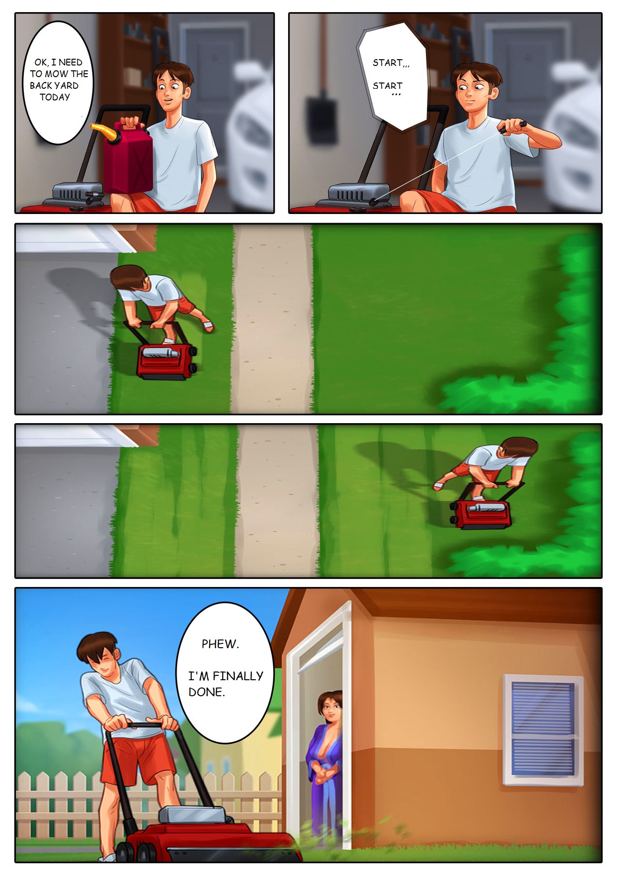 Summertime Saga -- Homem de Casa page 4 full