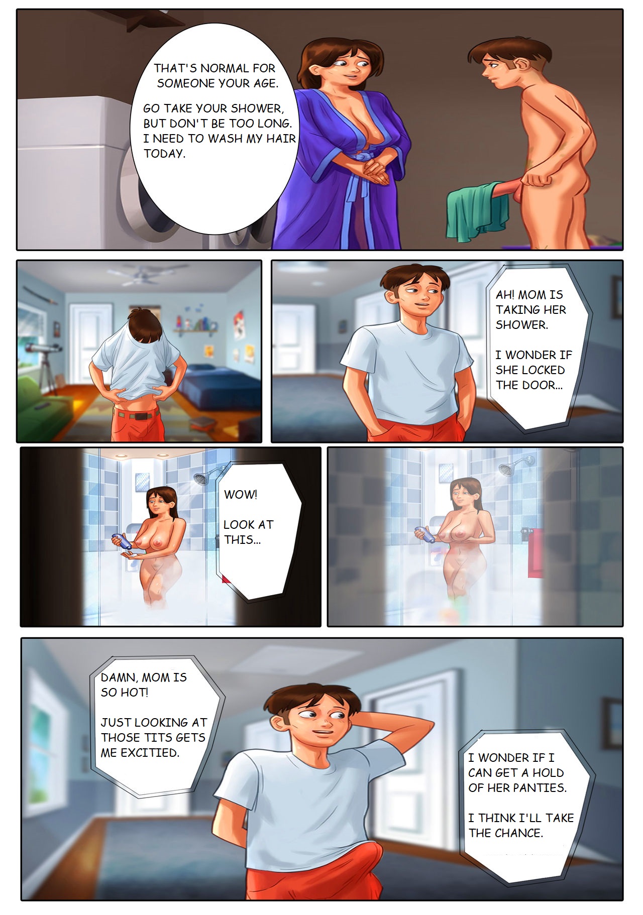 Summertime Saga -- Homem de Casa page 7 full