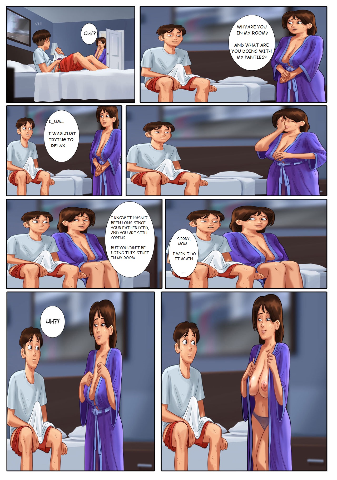 Summertime Saga -- Homem de Casa page 9 full