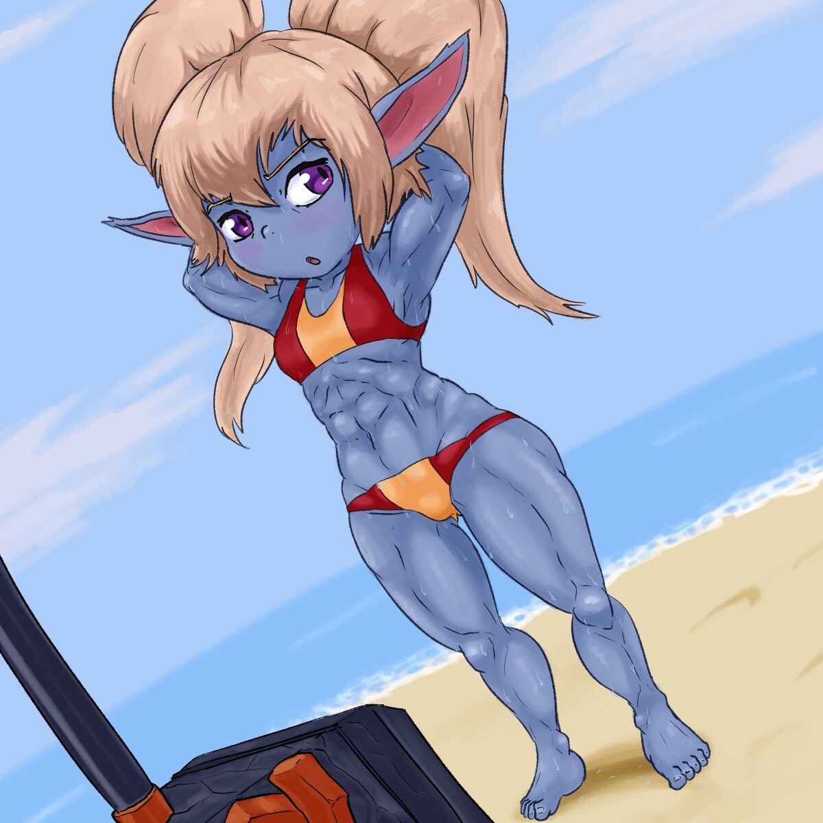 Poppy on the Beach page 2 full