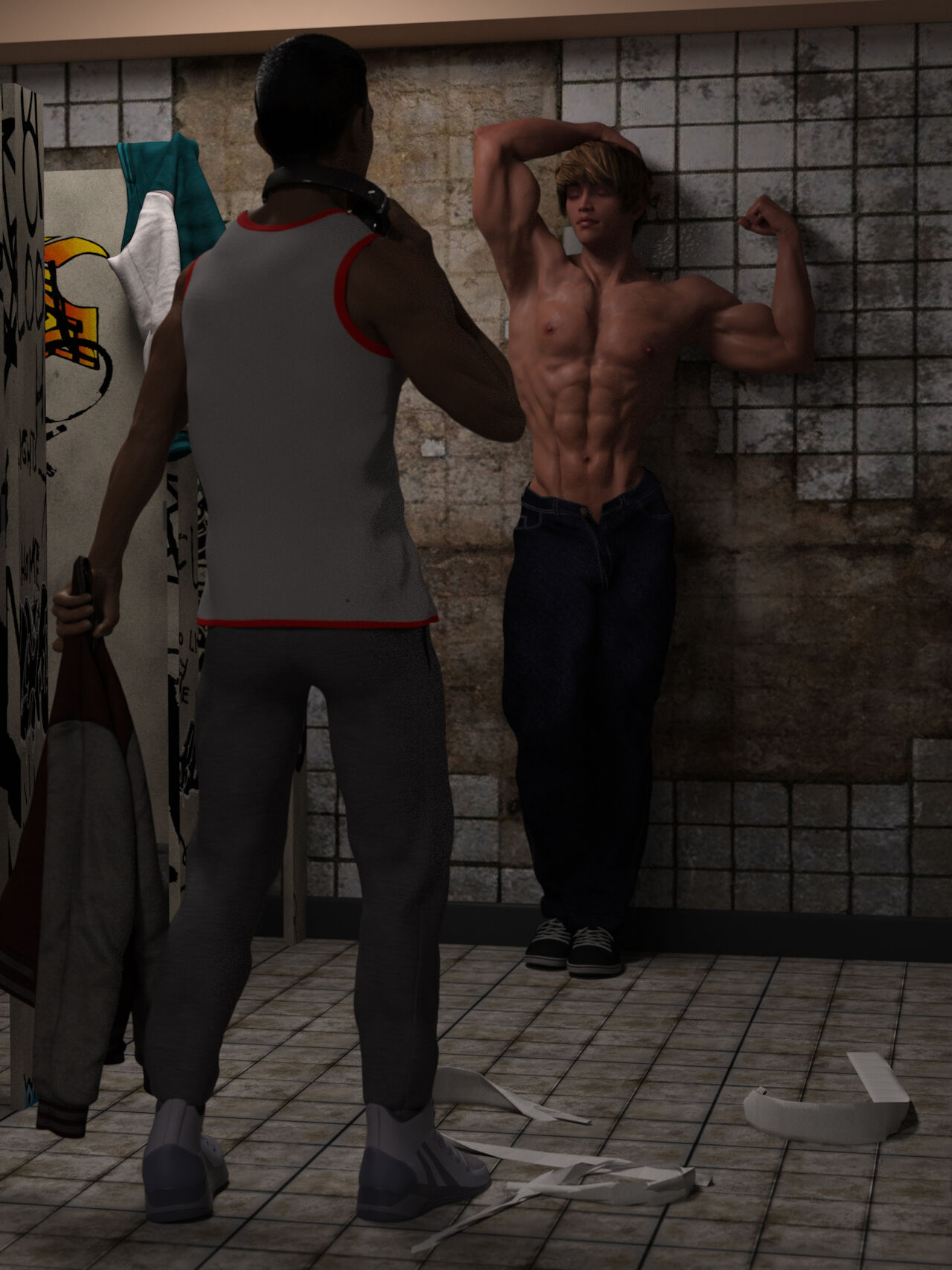 Bathroom Encounter page 4 full