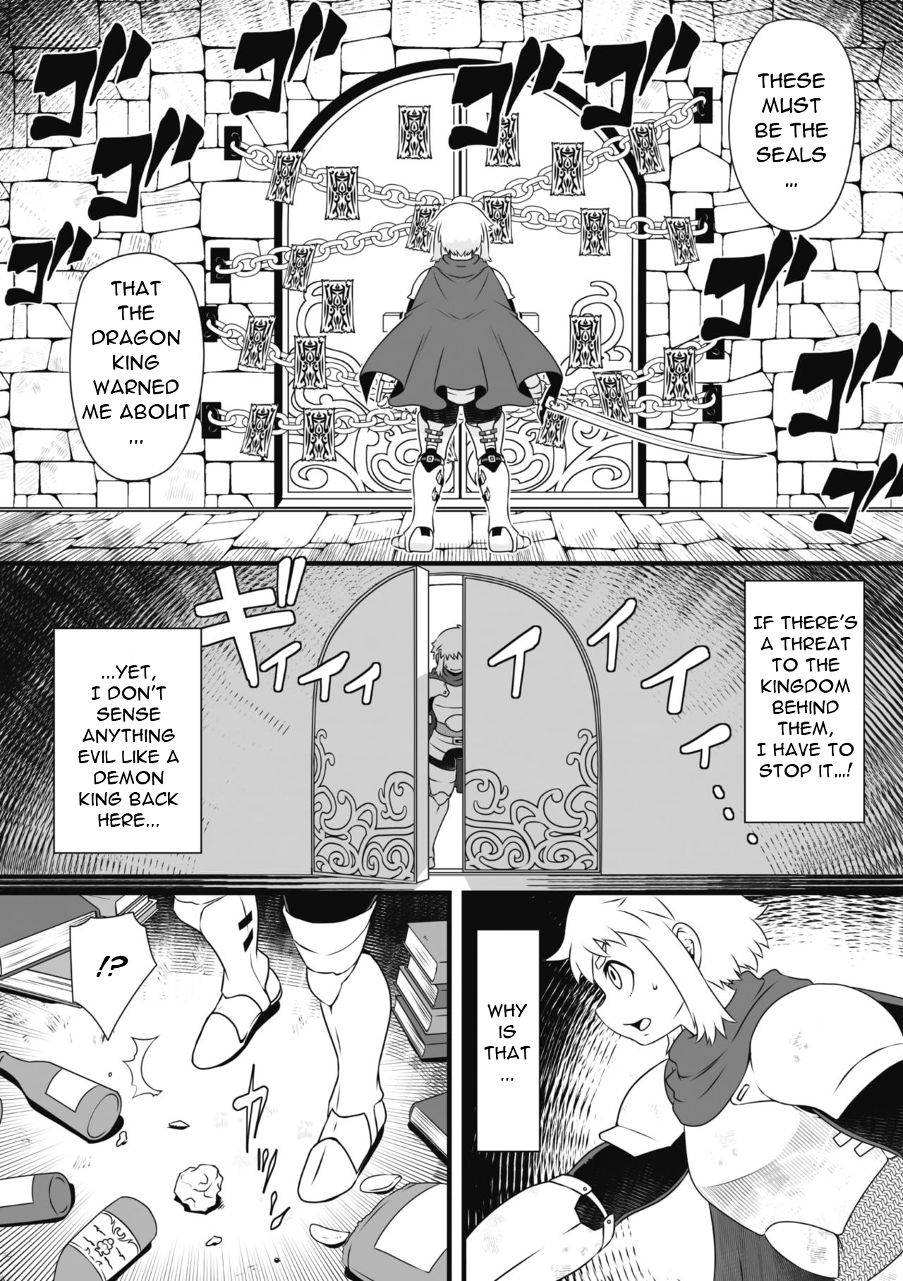 I defeated the Dragon King, and got a princess page 2 full