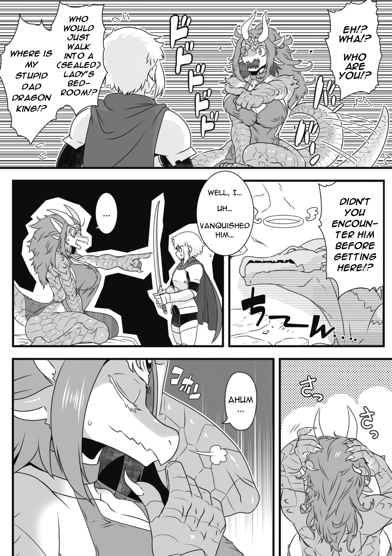 I defeated the Dragon King, and got a princess page 4 full