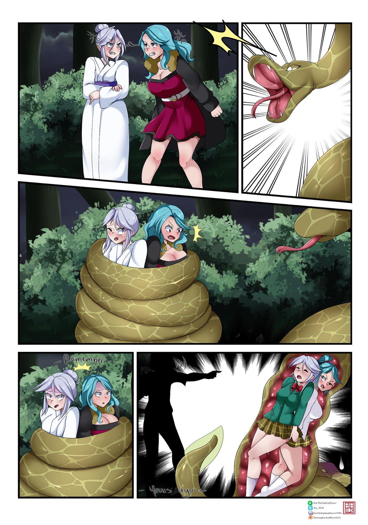 Mini Comic Rosario Vampire page 1 full