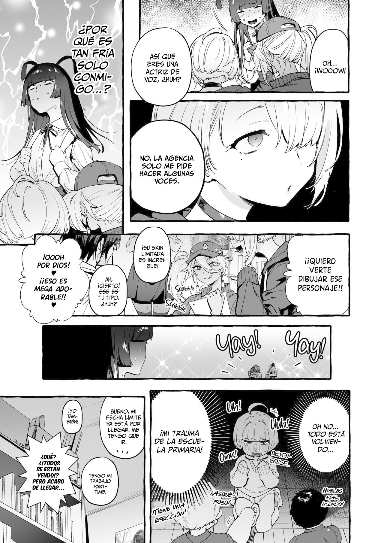 OtaCir no KuroGal VS Bokura page 4 full