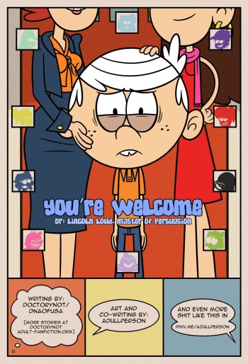 You're welcome cover