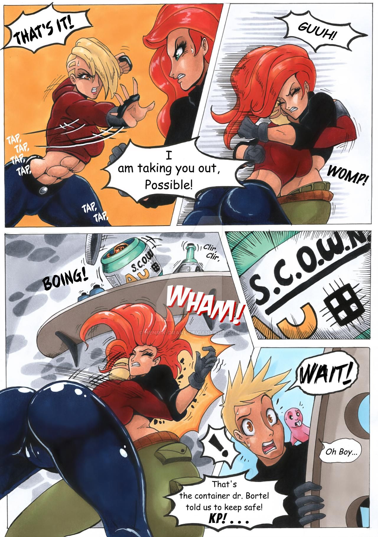 Ron Stoppable and His New Pets 01-03 page 9 full