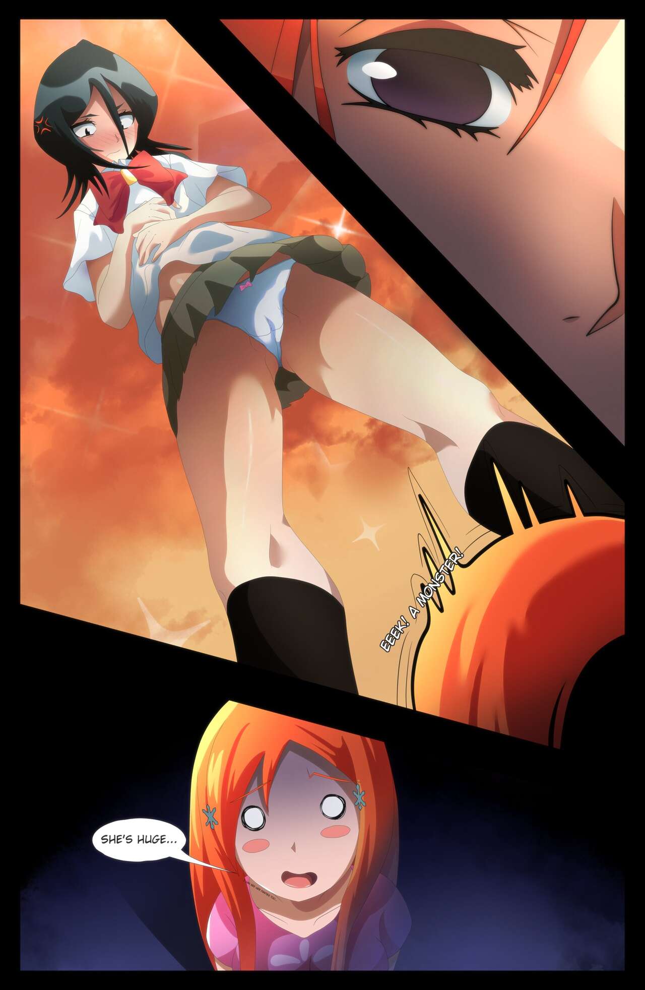 Rukia and Orihime page 1 full