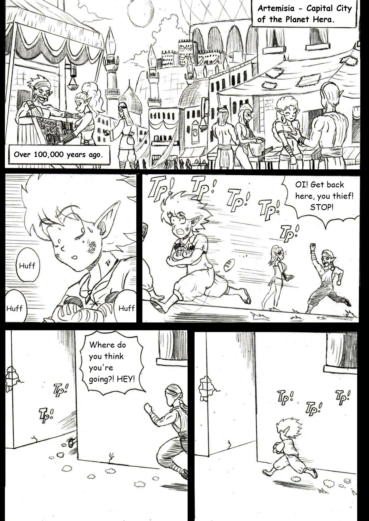 Dragonball Z Golden Age - Chapter 4 - The Galaxy Soldiers page 2 full
