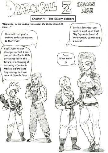 Dragonball Z Golden Age - Chapter 4 - The Galaxy Soldiers cover