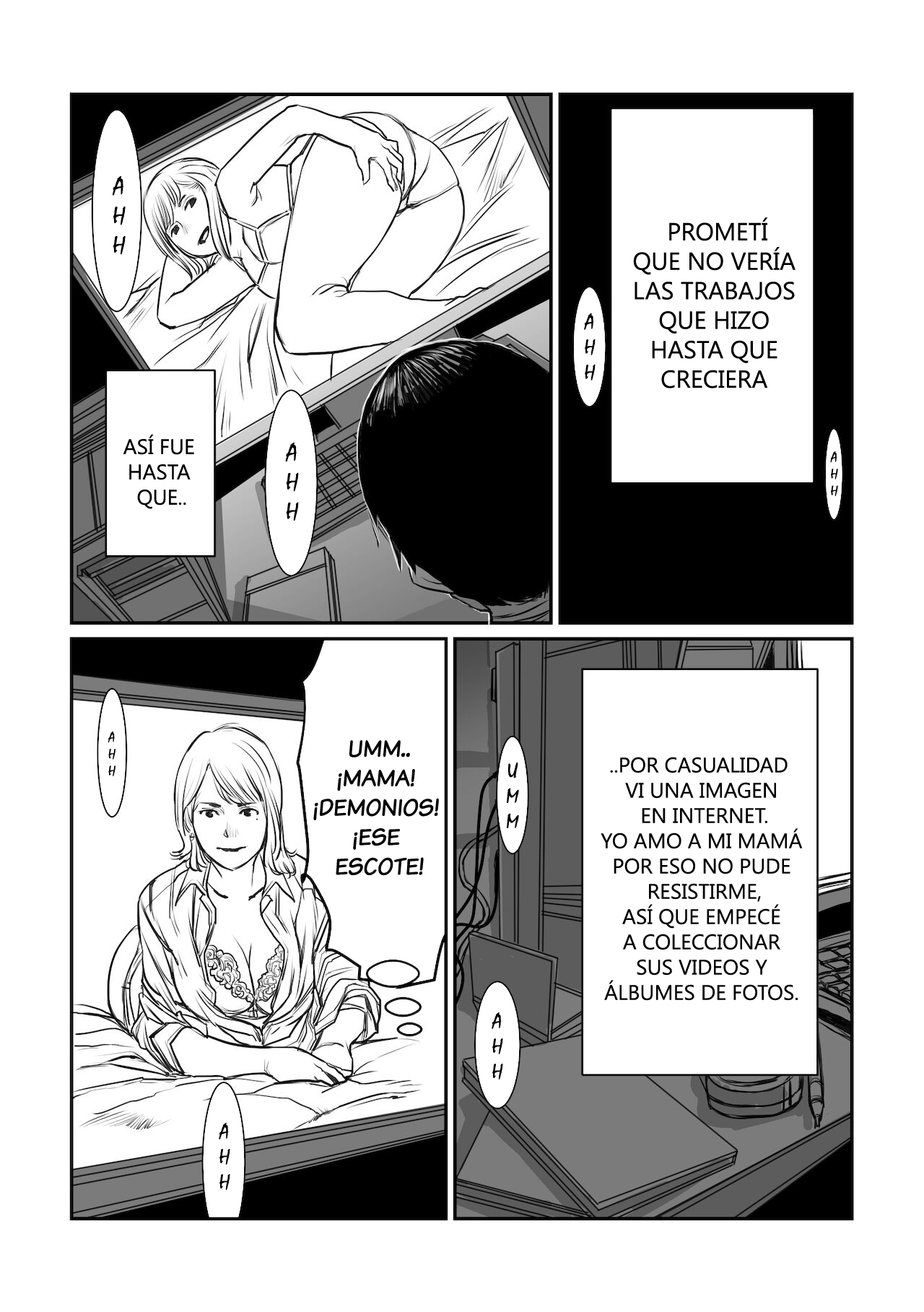 Mama wa Moto GraDol Boku wa Gaman Dekinai page 3 full