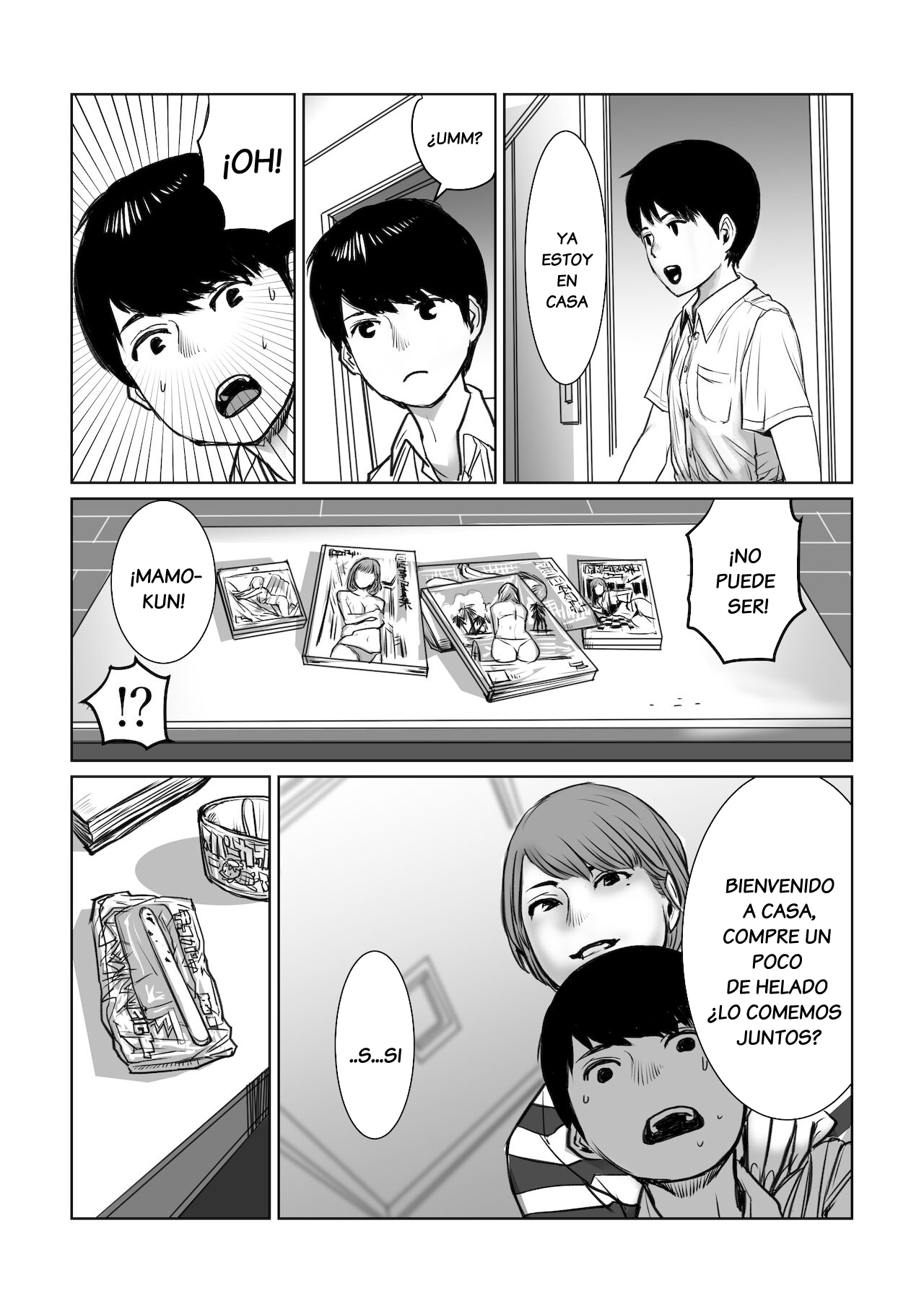 Mama wa Moto GraDol Boku wa Gaman Dekinai page 8 full