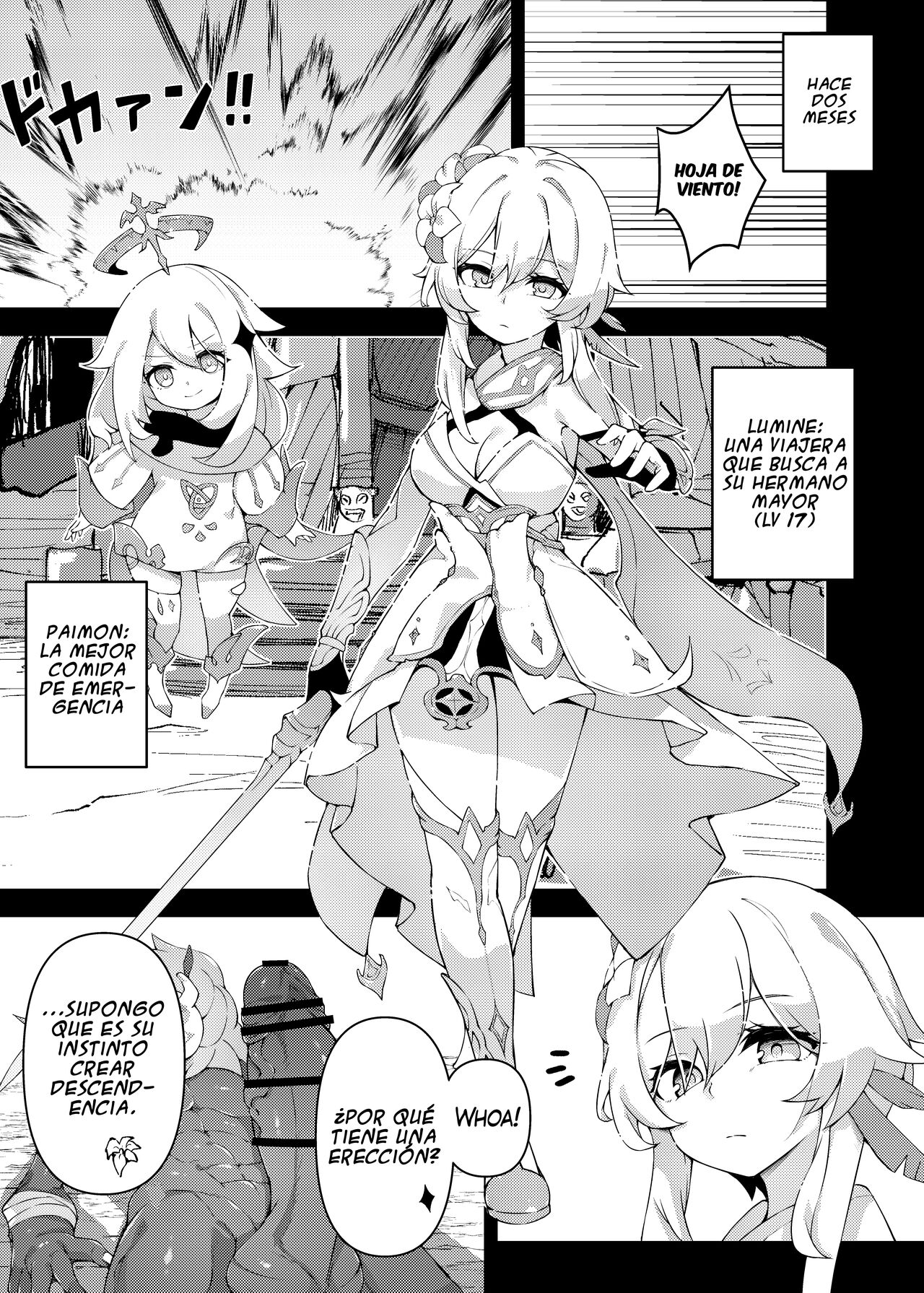 Shingeki no Hilichurl ~Tabibito Hokaku Hen~ Lumine,The End of Travel~ | Lumine, El fin del viaje page 10 full