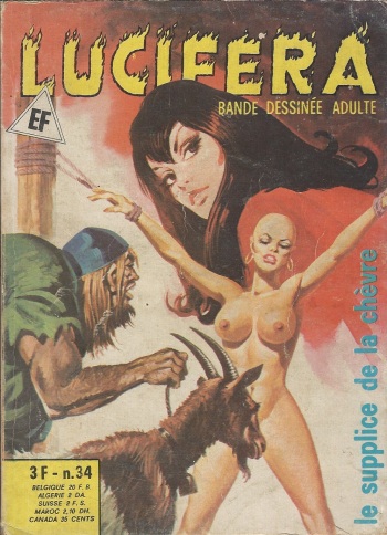 Lucifera 034 - Le supplice de la chèvre cover