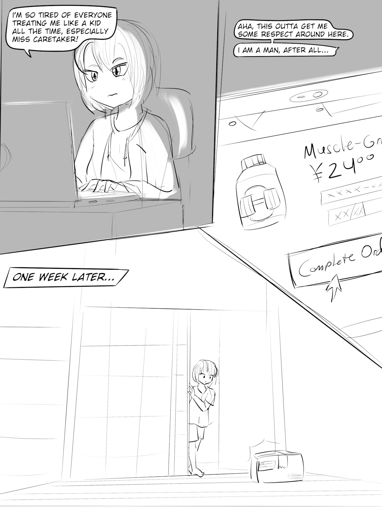 Workout with Miss Caretaker page 2 full