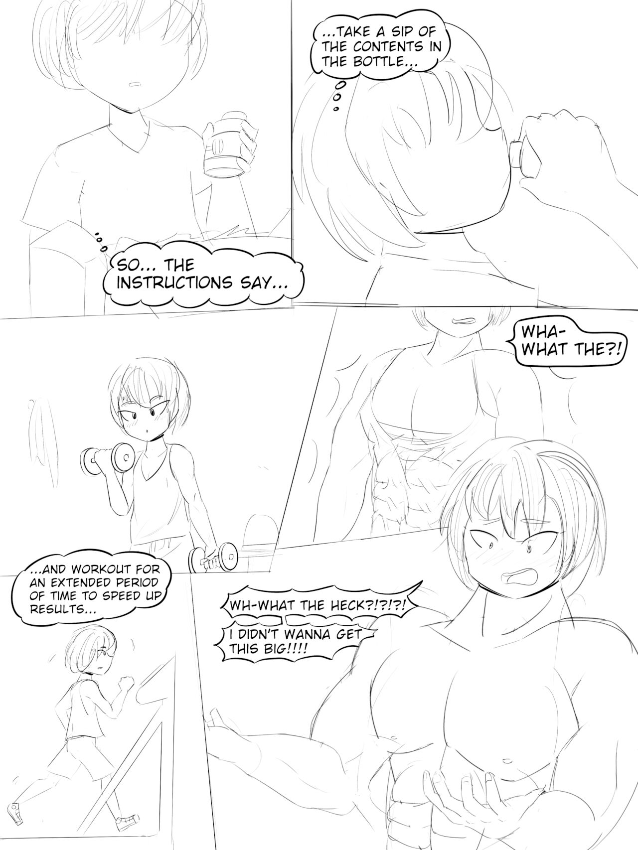 Workout with Miss Caretaker page 3 full