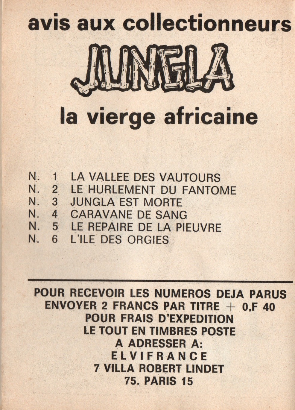 Jungla 007 - Le sang des géants page 3 full