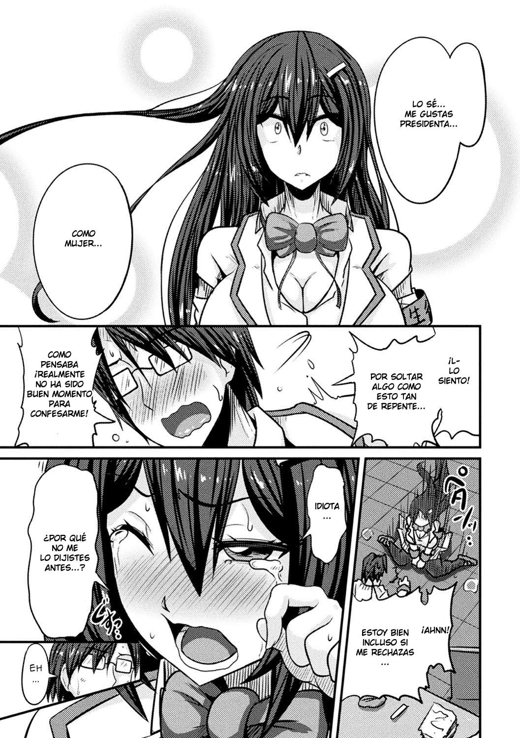 Bitch No Susume ~Mesu Ni Mezameru Seitokaichou Advice To A Bitch ~ ch2 page 7 full