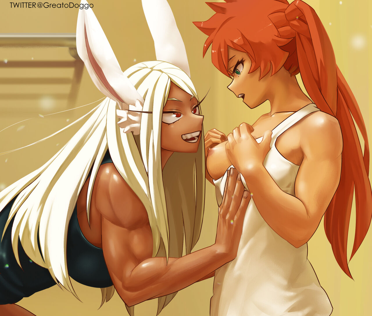 Rumi Usagiyama and Itsuka Kendou page 9 full