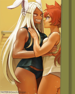 Rumi Usagiyama and Itsuka Kendou