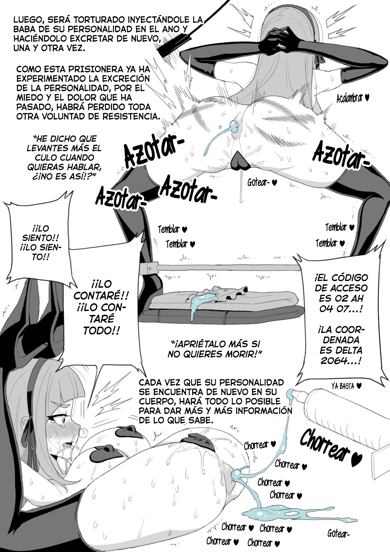 Tortura de Excreción de la Personalidad page 4 full