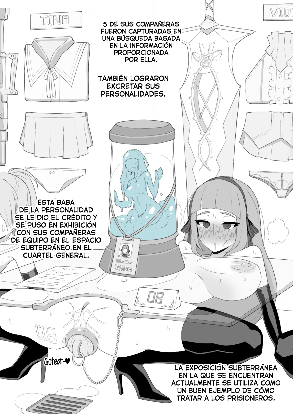 Tortura de Excreción de la Personalidad page 6 full